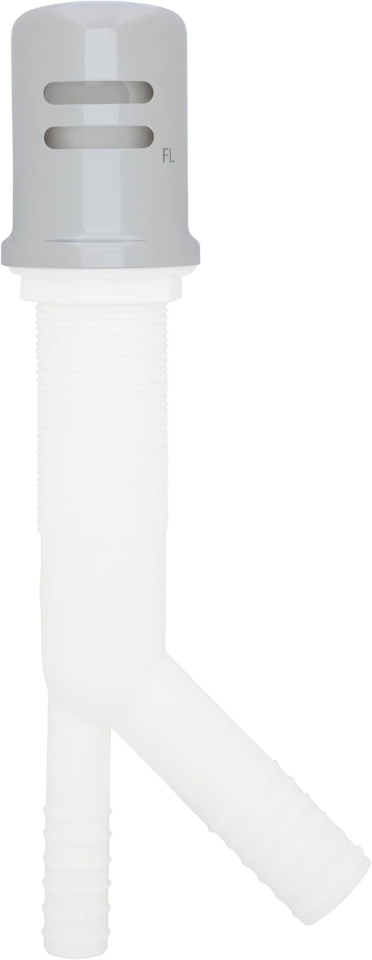 Westbrass R200-1-26 1-3/4" x 2-3/4" Solid Brass Air Gap Cap Kit, Skirted, Polished Chrome