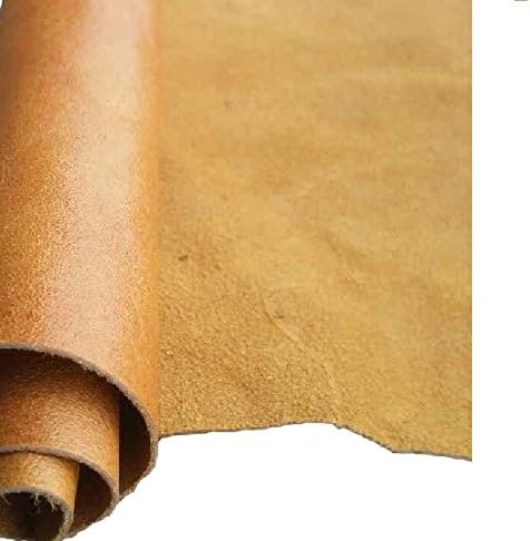 REED Leather HIDES - Cow Skins for Upholstery (100 Square Foot, Camel) | Arts and Crafts