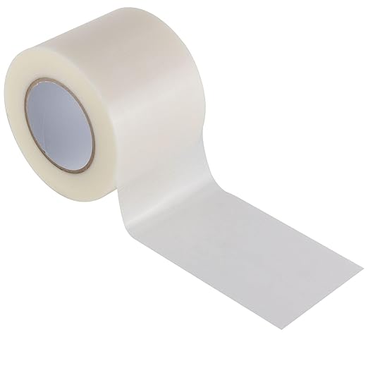 GTSE Wide Duct Tape, Clear, 4 Inches x 55 Yards (164 ft), Heavy Duty, Waterproof Repair Tape for Indoor or Outdoor Use, 1 Roll