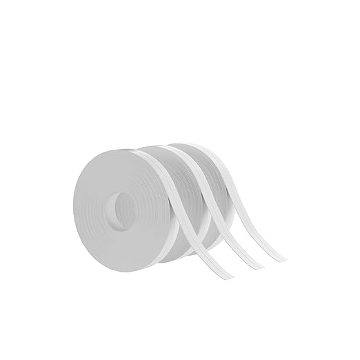 Peel and Stick Waterproof Caulking Tape 1.5Inch x 10.5FT, Self Adhesive Bathroom Kitchen Seal Strip Gap Cover for Sink Tub Toilet Countertop Tile Wallpaper Edge Trim, Renter Friendly Easy Install (3)