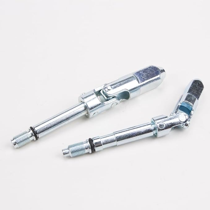 2Pcs Jack Joint Metal Tool Kit Double Pump Horizontal Jack Parts & Oil Seal Portable U Joint Rebuild Accessories for Dustproof Efficiency