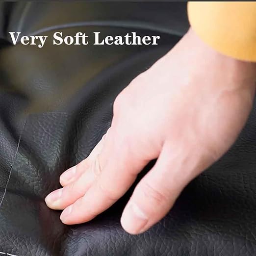 Leather Repair Patch,Self Adhesive Leather Repair Tape for Furniture,PU Leather Repair Kit for Car Seat, Couch, Sofa, Chair, (Brown,4X50 inch)