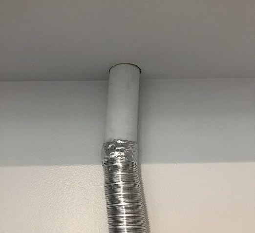 4" x 65'(100mm x 20m) Thickness 4.0 mil/0.1mm Aluminum Foil Tape Aluminum Air Duct Tape Professional Adhesive Aluminum Foil Tape for HVAC Pipe Repairs or More