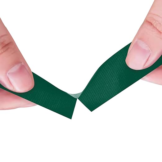 Green Heavy Duty Duct Tape, 1 Inch x 55 Yards, Industrial Grade Waterproof & UV Resistant, Strong Adhesive for Indoor Outdoor Repairs, Crafts, Home Improvement, Moving Packing and DIY Projects