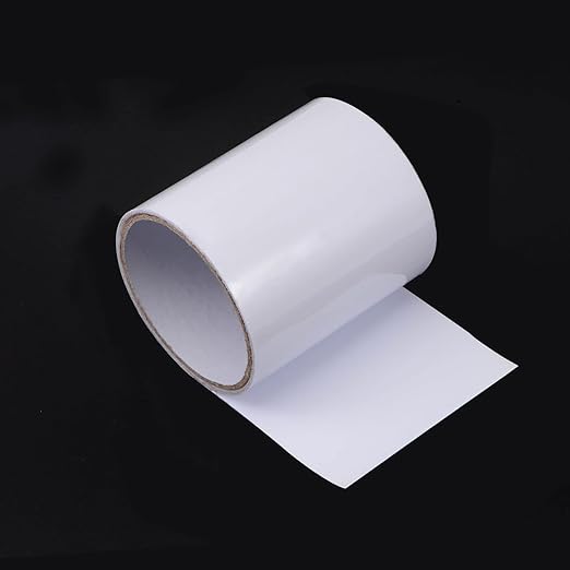 HARFINGTON Waterproof Patch Seal Tape 4" x5' Leak Repair Tape for Plastic Bucket/Basin Hoses Duct Pipes, White