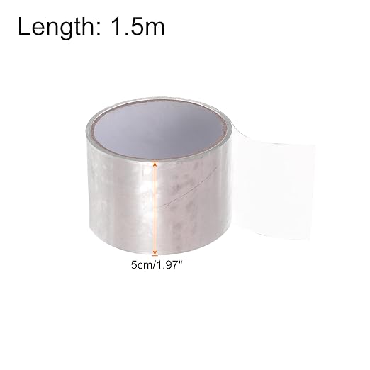 HARFINGTON Waterproof Patch Seal Tape 2" x5' Leak Repair Tape for Plastic Bucket/Basin Hoses Duct Pipes, Transparent