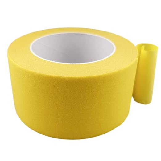 Yellow Wide Masking Tape, 3 Inch X 55 Yards | Yellow Painters Tape