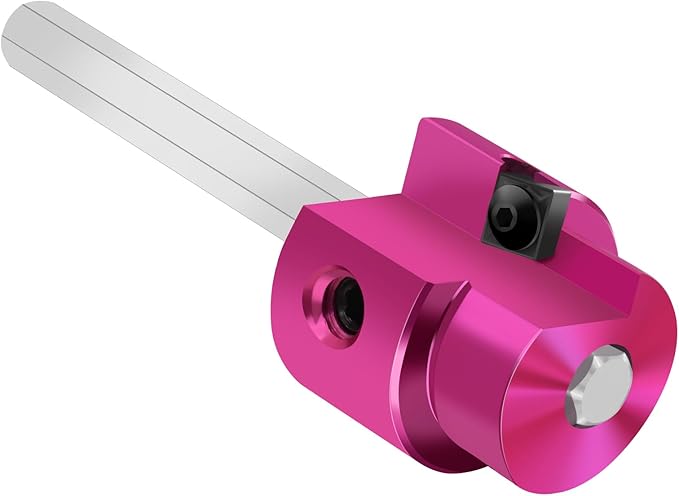PVC Pipe Reamer 1-Inch Head,PVC Fitting Saver with 1/4-Inch Hex Shaft,Socket Saver Plastic Pipe Fitting Reamer Plumbing Tool for Schedule 40 CPVC ABS Scoket Hub Removing,Fit 1/2" Drills