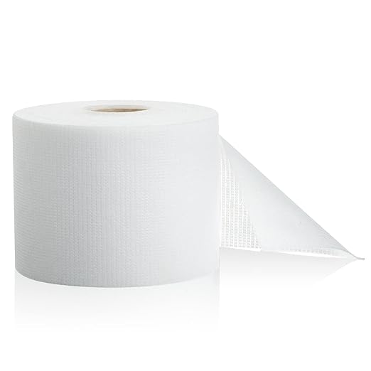 Tondiamo 4 Inch x 98 Foot Textile Fiberglass Waterproofing Roof Tape Anti Fracture Membrane Fabric Sheet Reinforcing Mesh Fabric Liquid Drywall Tape Waterproofing Membrane for Shower Walls and Tiles