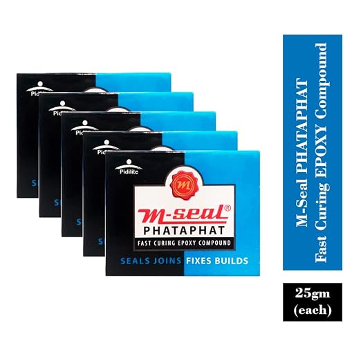 Pidilite M-Seal PHATAPHAT Fast Curing EPOXY Compound 5 x 25g