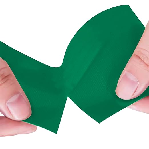 Green Heavy Duty Duct Tape, 4 Inch x 55 Yards, Industrial Grade Waterproof & UV Resistant, Strong Adhesive for Indoor Outdoor Repairs, Crafts, Home Improvement, Moving Packing and DIY Projects