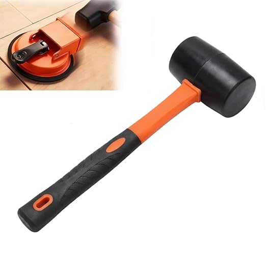 Floor Gap Fixer Tool, Heavy Duty Laminate Floor Gap Fixer Suction Cup Repair Tool, Laminate Flooring Suction Cup Tools for Gaps, Vinyl Floor-Gap Repair Tools for Laminate, Wood, Tile, Vinyl Floor (G)