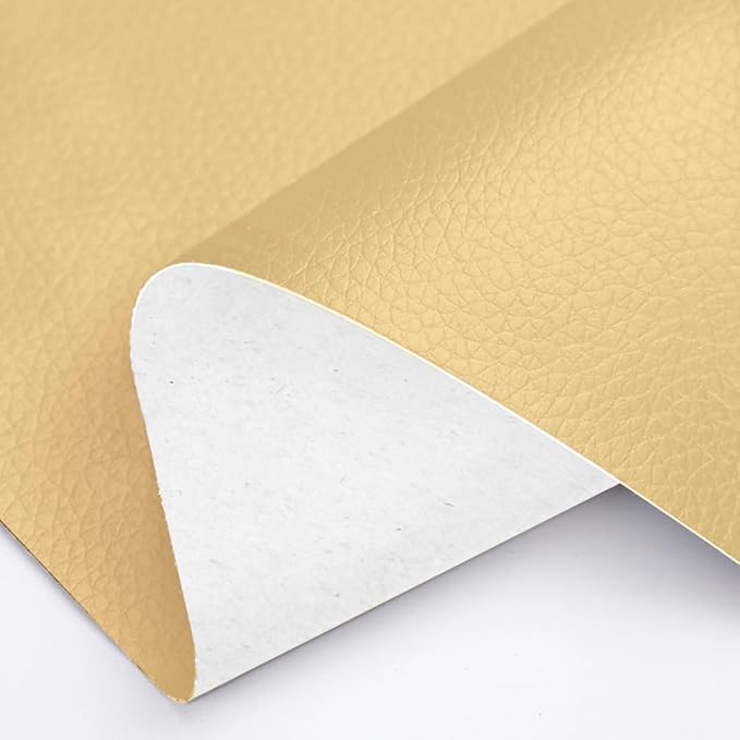 20x14 Inches Leather Repair Patch Self Adhesive, Leather Patch Tape for Furniture, Adhesive Leather Tape for Car Seat Repair, Leather Couch Repair Patch Kit