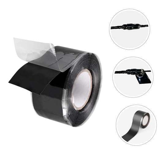 Garneck Pipe Sealing Tape Adhesive Sealant for Pipes Leak Stop Tape for Repair and Insulation for Plumbing and Outdoor Use