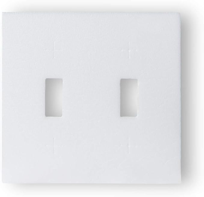 Stick 'N' Seal Adhesive Backed Plumbing and Outlet Draft Sealers. Home Sealing Kit. Save Energy and Money. Pack of 50