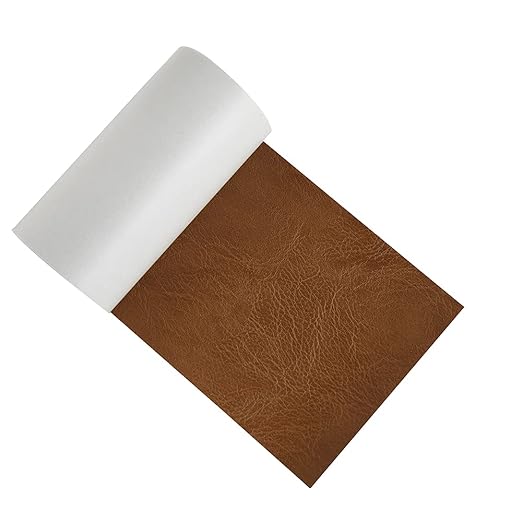 Leather Repair Tape kit Patch Heavy Duty, Retro Khaki 4x60 inch Self Adhesive Patch for Couch, Sofa, Car Seat, Handbag, Furniture, Drivers Seat, Computer Chair First Aid Vinyl Repair Kit