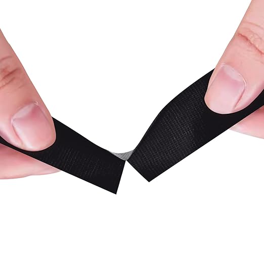 Black Heavy Duty Duct Tape, 1 Inch x 55 Yards, Industrial Grade Waterproof & UV Resistant, Strong Adhesive for Indoor Outdoor Repairs, Crafts, Home Improvement, Moving Packing and DIY Projects