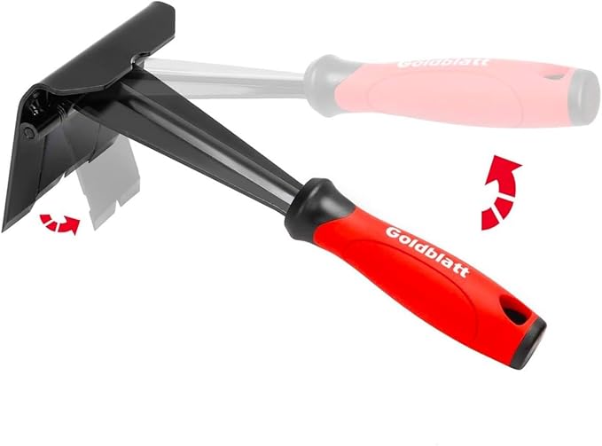 Goldblatt Trim Puller, 4-Inch Tile Removal Multi-Tool for Commercial Work & Home Improvement, Baseboard, Molding, Siding and Floor Removal, Remodeling