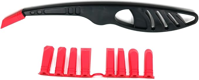 9 In 1 Caulking Tool Caulk Removers Tool& Grout Removal Tool Caulk Removers Glass Glues Scrapers Finishings Tool