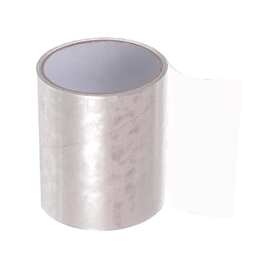 HARFINGTON Waterproof Patch Seal Tape 4" x5' Leak Repair Tape for Plastic Bucket/Basin Hoses Duct Pipes, Transparent