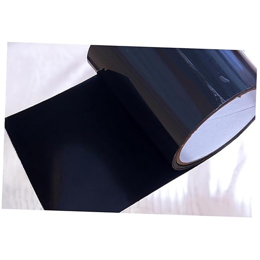 Waterproof Sealant Tape for Pipe Leak Repair Black Industrial Adhesive Mending Tape Self-Adhesive PVC Seal Sturdy for Plumbing and Drain Sealing