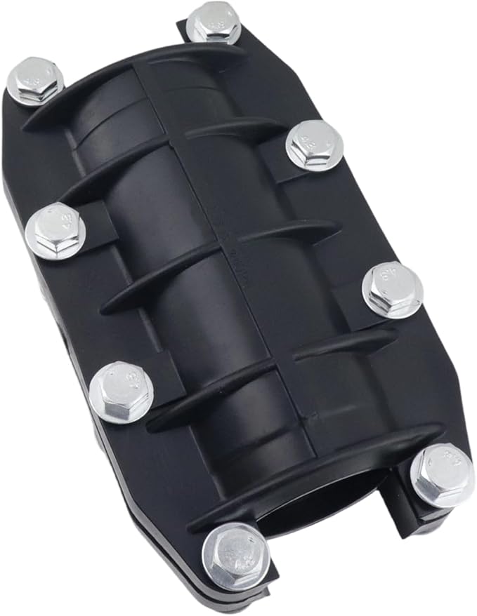 Coshar Pipe Repair Clamp 1-1/2 Inch Water Pipe Leak Repair Clamps PE Pipes Leak Sealer for Pipes and Plumbing,Suitable for Pipes 40mm OD