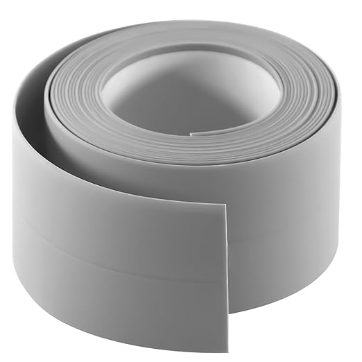 3 Rolls 10.5 Feet Caulk Tape Waterproof Sealing Self Adhesive, Caulking Sealant Strip for Bathroom Toilet Kitchen Countertop