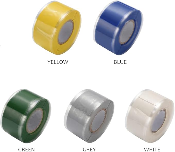 Pipe Repair Tape Stop Water Leak Burst Plumber Tap Waterproof BondingTape Tools Self Amalgamating,Black