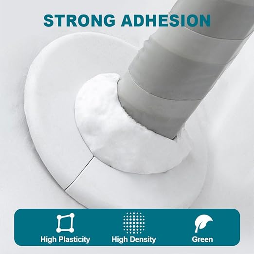 Upgrade Waterproof Sealant Mastic,Quick Mending Mud for Drain Connection,Waterproof Repair Sealing Clay Sealant Drain Connection Wall Air Conditioning Hole (3PC)