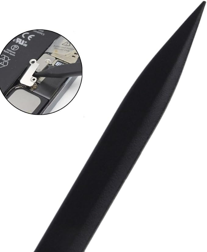 100 Pieces Universal Black Stick Spudger Opening Pry Tool Kit for iPhone Mobile Phone iPad Tablets Macbook Laptop PC Repair