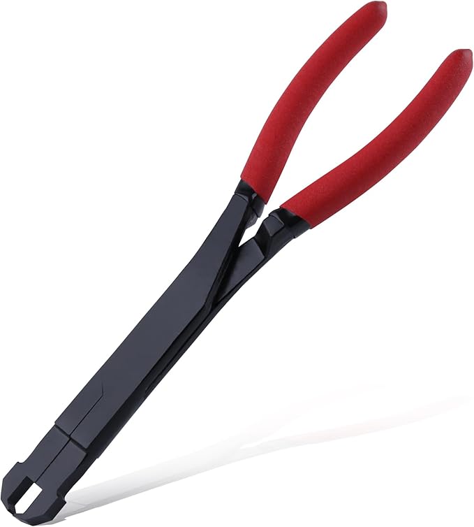 Straight U-Joint Snap Ring Pliers Push Pin Removal Pliers for Automotive and Medium Duty Trucks, Cars, Equipment, and ATV/UTV, Push Pin Pliers for use with Class 1-5 Vehicles
