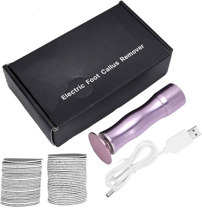 Electric Foot File, Exfoliate Callus Remover, Electric Tool Foot Grinding Machine for for Cracked Dry Skin