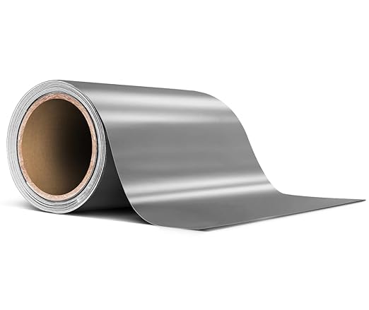 VViViD Satin Silver Chrome Pinstripe Vinyl Tape Roll (3” x 25ft)