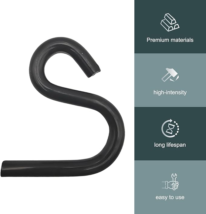WZP Lower Control Arm Prying Tool, Ball Joint Removal Tools Designed, 7/8" Diameter Pry Bar Hook Adapter, Specialty Suspension Bushing Tool for Front-Wheel Drive Vehicles (Black)