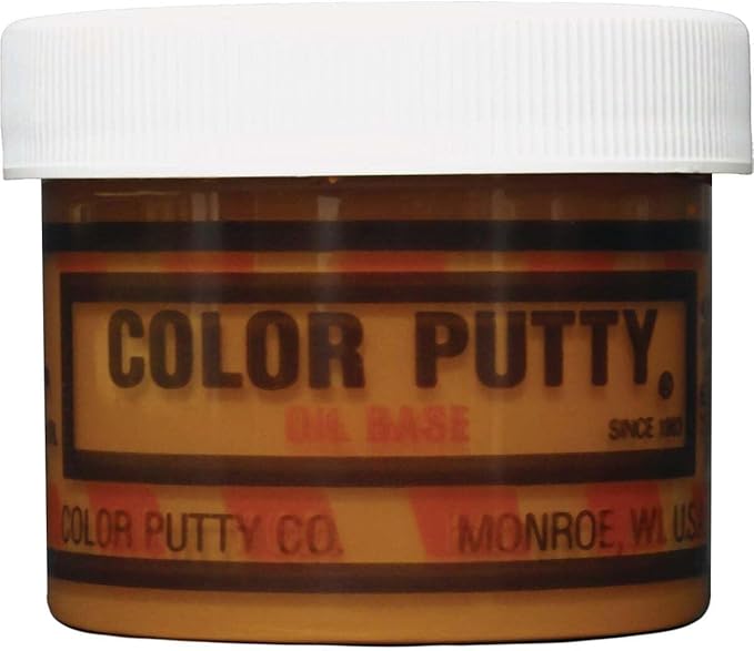 3.68 oz Color Putty 124 Redwood Color Putty Oil-Based Putty