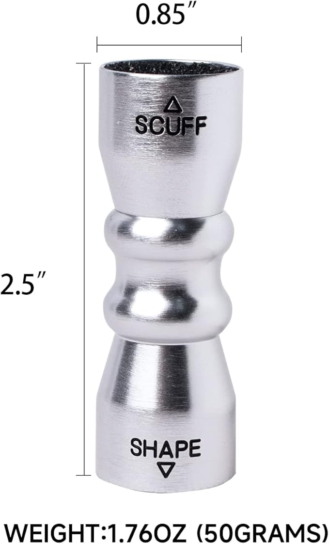 GSE Games & Sports Expert Billiard Pool Cue Tip Tool, Stick Scuffer/Shaper/Aerator/Joint Protector Tool, Billiard Accessories