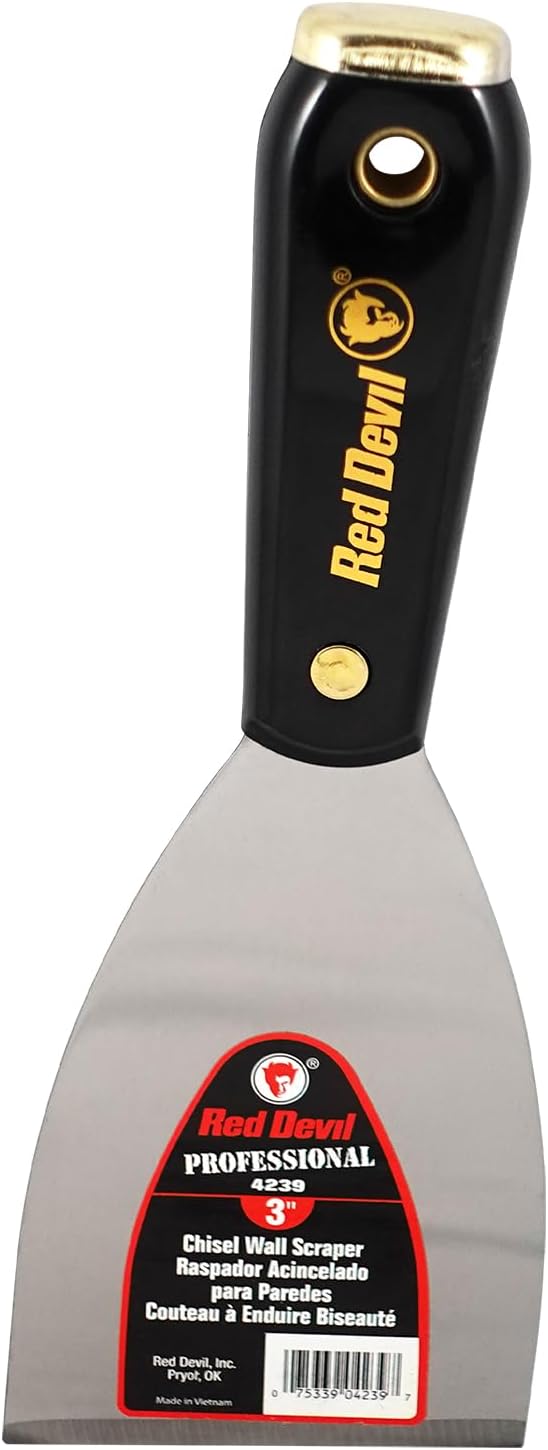 Red Devil 4239 3" Chisel Wall Scraper