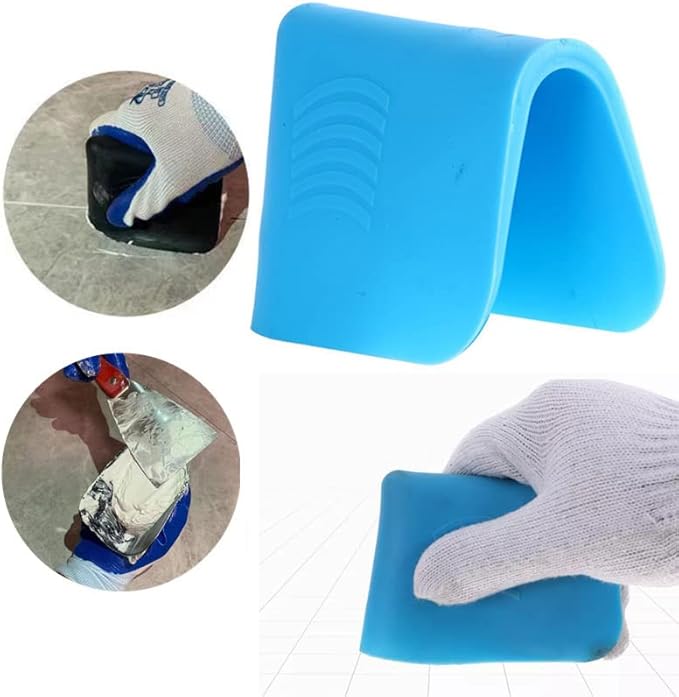 2 Pack Silicone Caulk Saver Seal Silicone Sealant Finishing Tool Tile Grout Caulking Tool Caulking Spatula Scraper Finisher for Acrylic Latex Caulk Siliconized Acrylic Water-Based Caulk