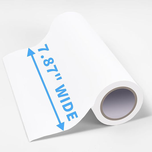 Wall Patch Repair Roll, 7.87" x 31' Waterproof Self-Adhesive Tape for Holes, Blemishes, Pool Liners, Vinyl Skirting, Durable White Patching Solution