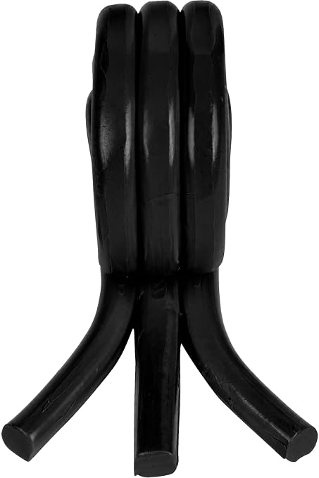 900 Moldable Silicone Putty - Black Circular Shape