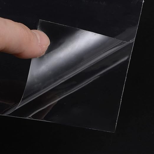 HARFINGTON Waterproof Patch Seal Tape 4" x5' Leak Repair Tape for Plastic Bucket/Basin Hoses Duct Pipes, Transparent
