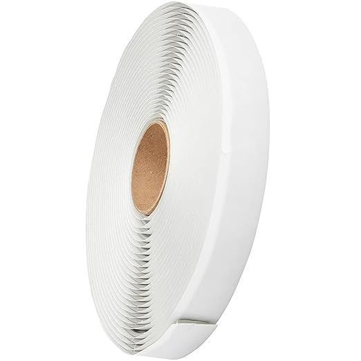 1-Pack Grey Butyl Putty Tape 1/8-Inch x 3/4-Inch x 30-Foot for RV Repair,Boat Sealing ,EDPM Rubber Roof Patching ,Window Repair, Vent Sealing and Home Repair