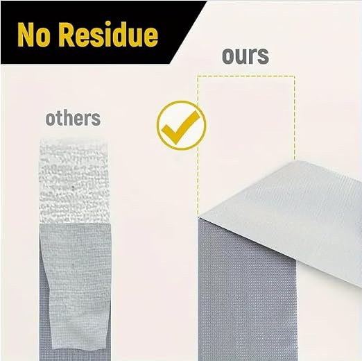 Heavy Duty Cloth Waterproof Tape 2" x50ft, Fiberglass Reinforced for Roofing/Pipes, Butyl Rubber Adhesive - Weatherproof & UV Resistant (Gray)