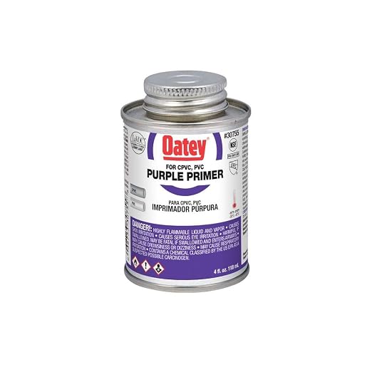 Oatey 4 Oz. All-Purpose ABS, PVC & CPVC Clear Cement & Purple Primer Handy Pack - 1 Each