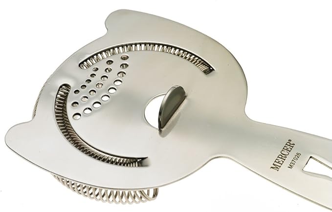 Barfly Heavy Duty Spring Bar Strainer, Stainless Steel