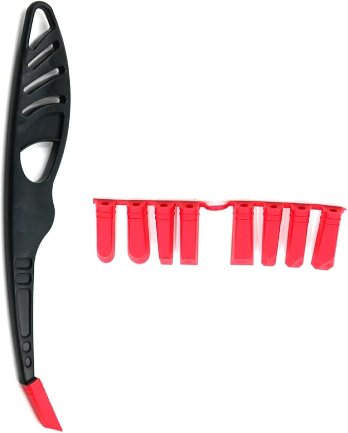 9 In 1 Caulking Tool Caulk Removers Tool& Grout Removal Tool Caulk Removers Glass Glues Scrapers Finishings Tool
