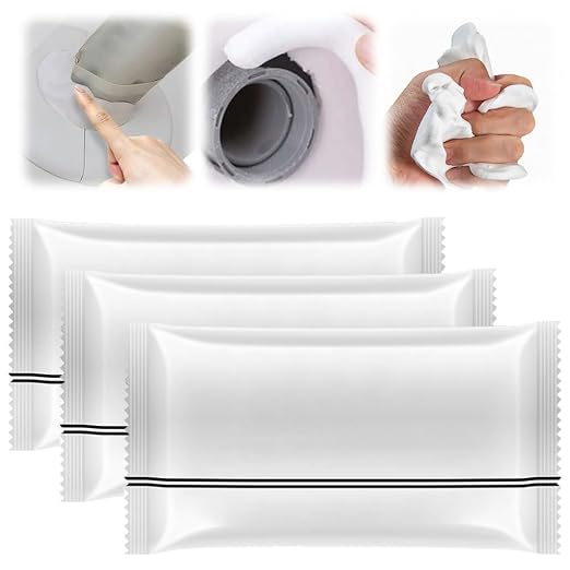 Upgrade Waterproof Sealant Mastic,Quick Mending Mud for Drain Connection,Waterproof Repair Sealing Clay Sealant Drain Connection Wall Air Conditioning Hole (3PC)