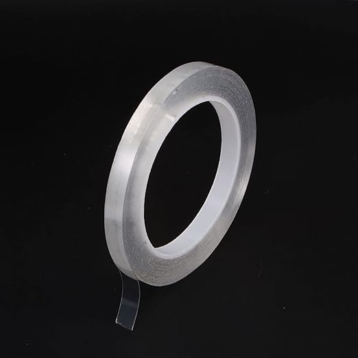 HARFINGTON Caulk Strip Tape Clear 0.4" x33Ft Waterproof Sealing Tape with Sealing Tool for Kitchen Cooktop Sink Bathtub Shower Toilet