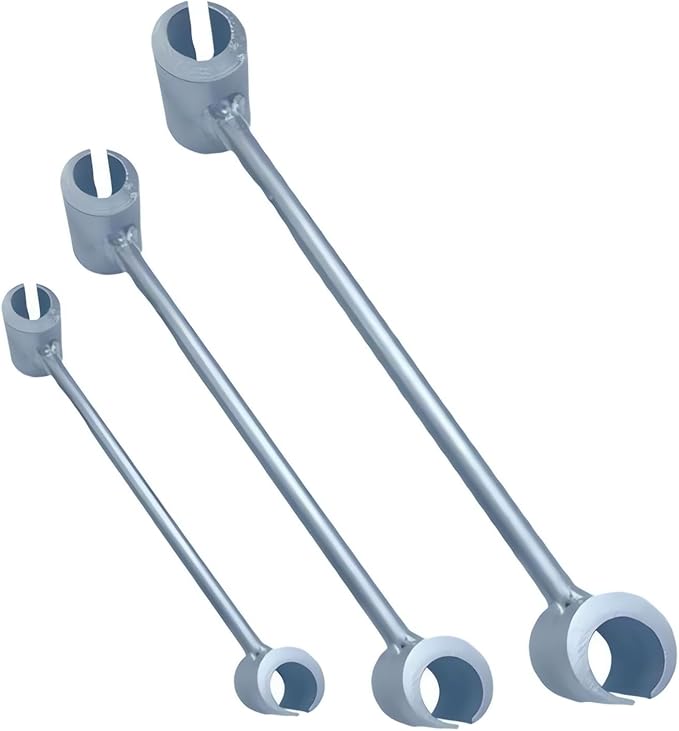 Hinges Gap Adjusting Wrench 2025 Upgrade Adjustable Door Hinge Repair Spanner Steel Double-Head Hinge Adjuster Tool Portable Heavy-Duty Door Hinge Repair Tool for Easy Door Fixes (Medium: 9-24.5mm)