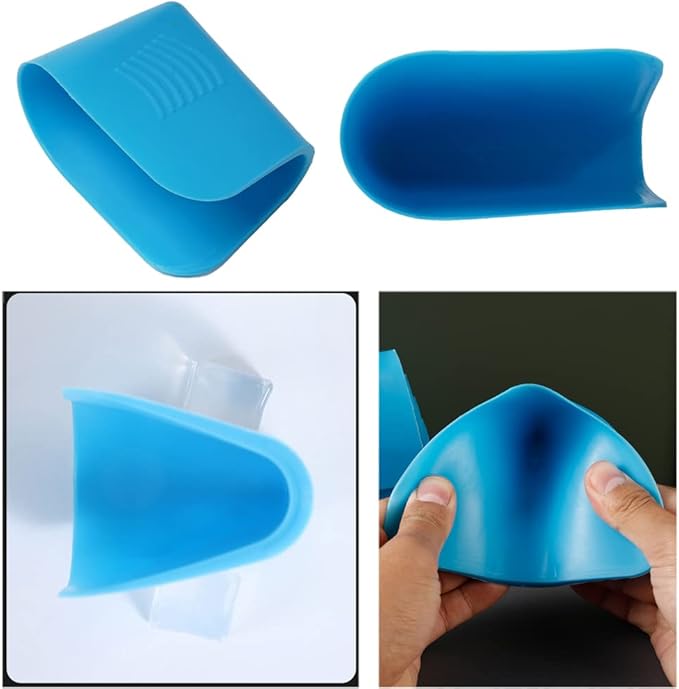 2 Pack Silicone Caulk Saver Seal Silicone Sealant Finishing Tool Tile Grout Caulking Tool Caulking Spatula Scraper Finisher for Acrylic Latex Caulk Siliconized Acrylic Water-Based Caulk